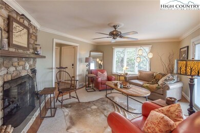 The comfortable sitting room