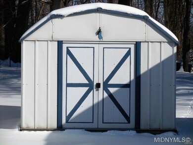 Shed included