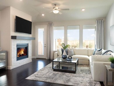 Photo is not of the actual home, but is an inspirational photo of builder’s model home and may depict options, furnishings, and/or decorator features that are not included