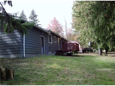 Back view of the home and deck!