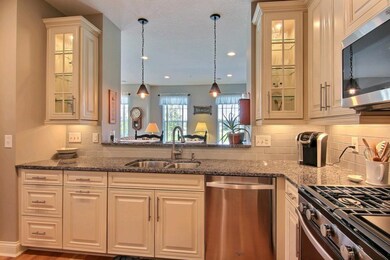 Kitchen, view towards the Living Room while you're