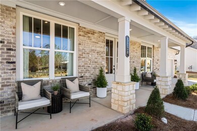 View of patio with a porch