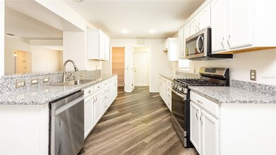 Large galley kitchen