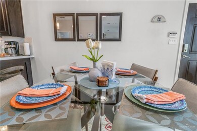 View of dining space