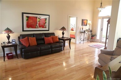 Front door leads directly into the great room