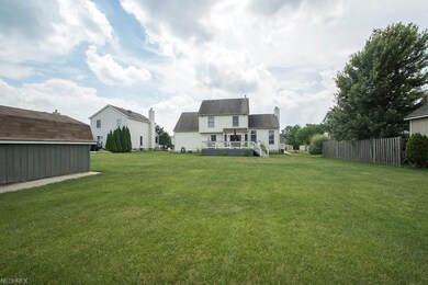 View of the back yard.