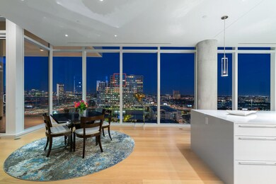 Dining room featuring light hardwood / wood-style 