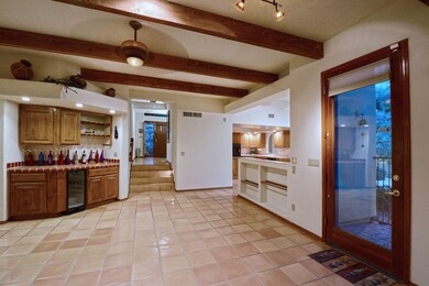 Family Room with Wet Bar