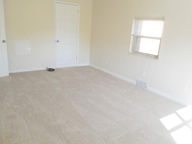 Master Bedroom. Up the stairs is where all 3 of th