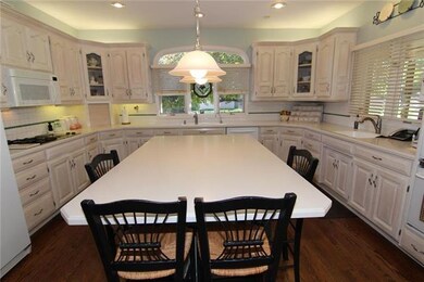 LARGE KITCHEN ISLAND.  2 SINKS IN KITCHEN.