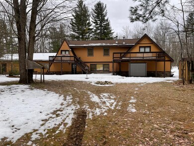 Back side of home