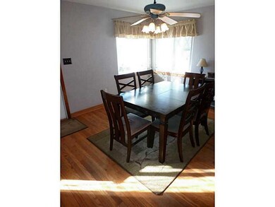 Dining Room. Lots of natural light is provided for