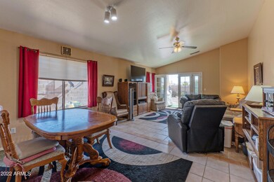 Dining space in Family area