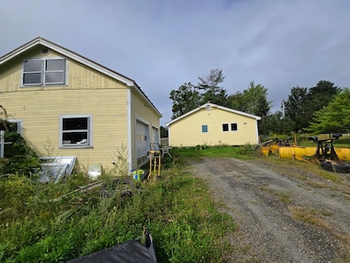 Home and Garage from Driveway