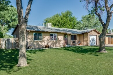 Mature landscaping