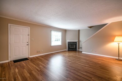 Living room toward fireplace