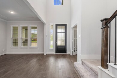 Formal dining and dedicated study at the front of