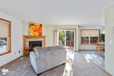 Access to back deck and yard