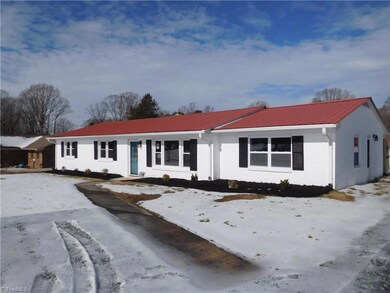 Recently Landscaped and gravel added to driveway (snow is hiding it).