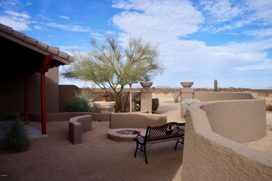 Inviting courtyard