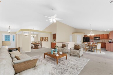 Great Room/ Kitchen Virtually Staged