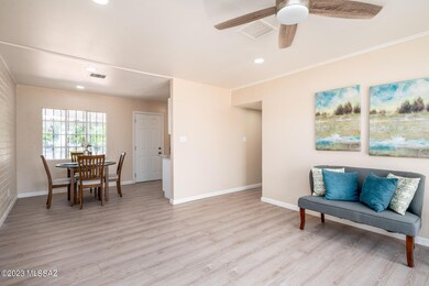 LIVING ROOM and DINING AREA
