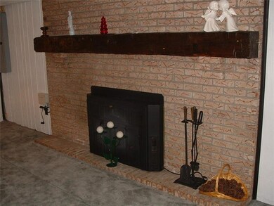 Fireplace in full finished lower Great Room.