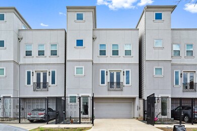 Private, gated driveway. 2 cars can fit inside the