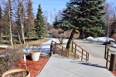 Landscaped walkways and guest parking