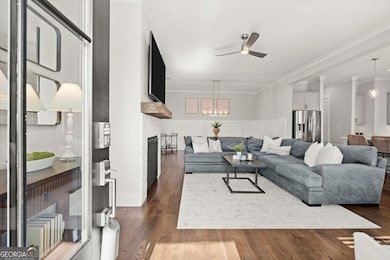 Front Door View of Living Room