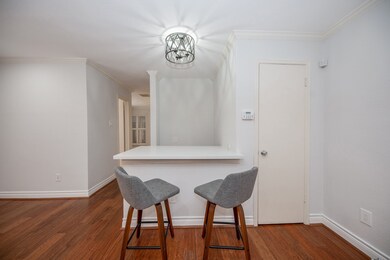 Wet bar w quartz countertop and beverage chiller