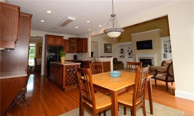Open floor plan flows well.