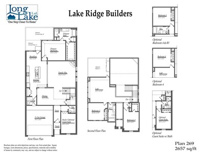 Plan 269 features 5 bedrooms, 4 full baths, and ov