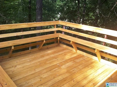 Brand new deck off back