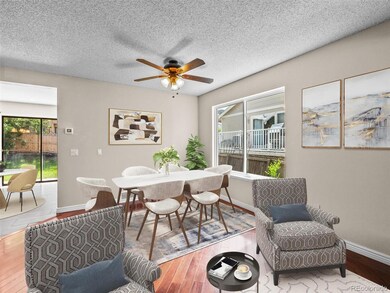 Virtually Staged Dining Room