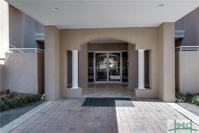 The portecochere allows for covered delivery of gu