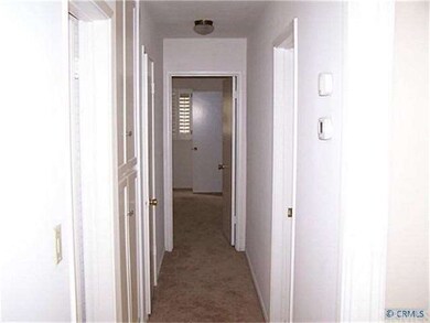 hallway leading to bedrooms