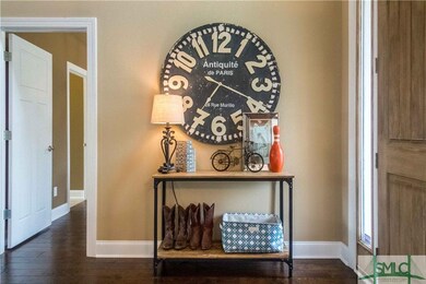 Spacious foyer.