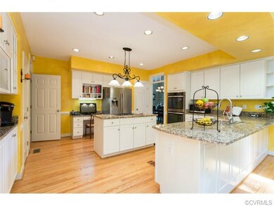 Kitchen with Granite Countertops and new appliance