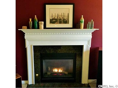 Great Room. Beautiful gas fireplace is the heart o