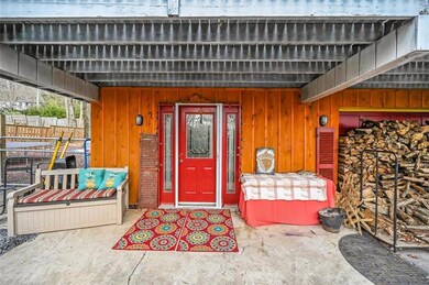 Welcoming Covered Entrance