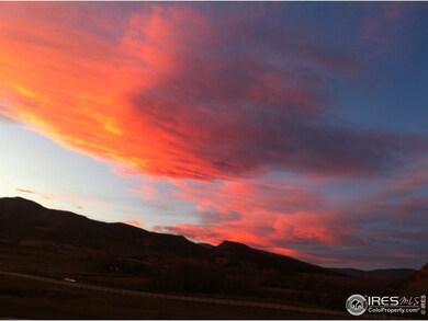 Sunset from 8242 W Hwy 34