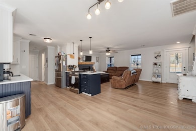 living and kitchen