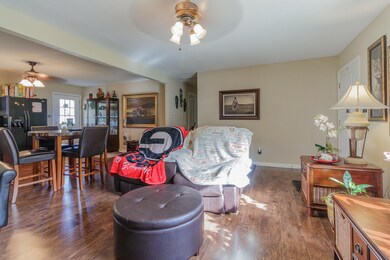 Living, Dining, Kitchen