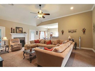 Den/Family/Great Room. The greatroom features high