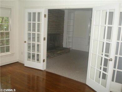 Living Room - Living room to Den and stone, gas fi