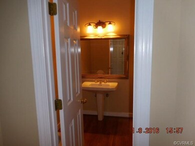 Half Bath on first floor