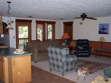 living to outside patio