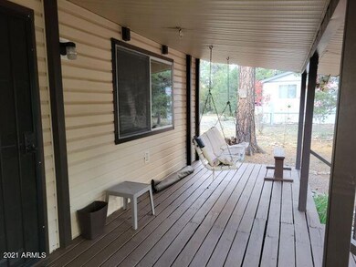 Large covered deck