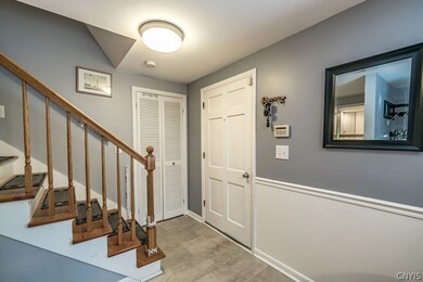 Freshly painted neutral tones are a joy to decorat